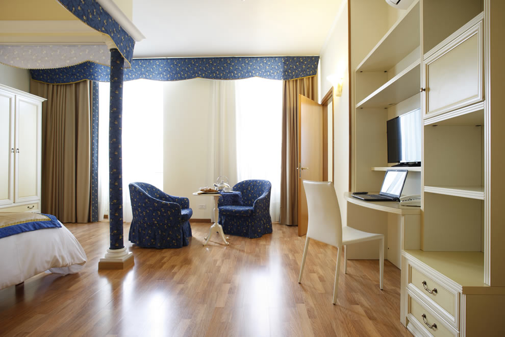 Our rooms are large and bright - Great for family travelers with children